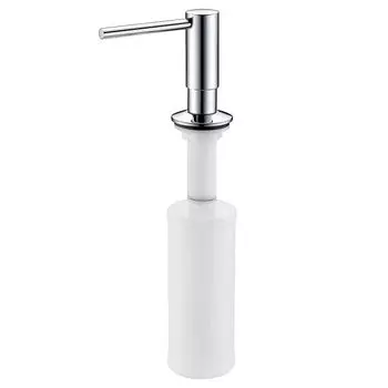 дозатор для жидкого мыла WASSERKRAFT K-1299 врезной металл/пластик хром