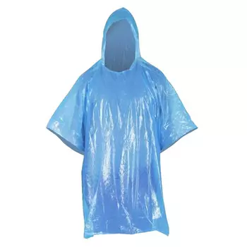 дождевик-пончо MPF универсальный полиэтилен синий
