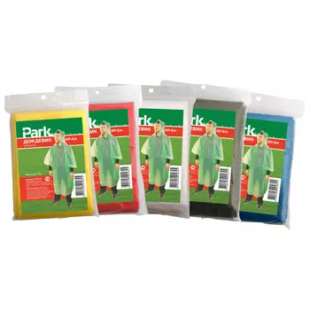 дождевик-пончо PARK 103х127см в асс-те