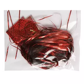 дождик новогодний 150см голография красный