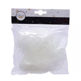 дождик новогодний 35г белый прозрачный