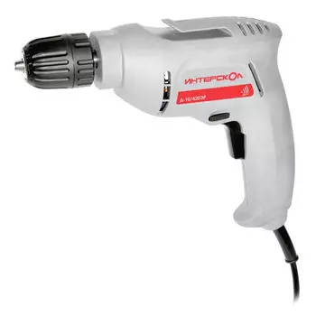 дрель безударная ИНТЕРСКОЛ Д-10/420ЭР 420Вт