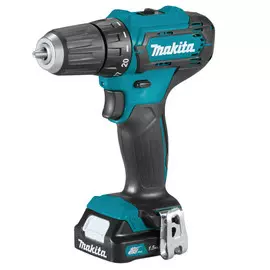 дрель-шуруповерт MAKITA DF333DYX14 12В Li-Ion 1,5Ач 2 аккумулятора + набор бит