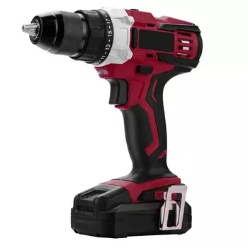 дрель-шуруповерт REDVERG RD-SD18V 18В Li-Ion 2,0Ач 2 аккумулятора