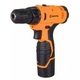 дрель-шуруповерт ВИХРЬ ДА-12Л-2К 12В Li-lon 2Ач 2 аккумулятора