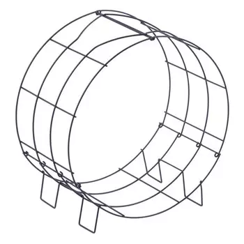 дровница VITALUCE Elis V7631-1/1 чёрная сталь