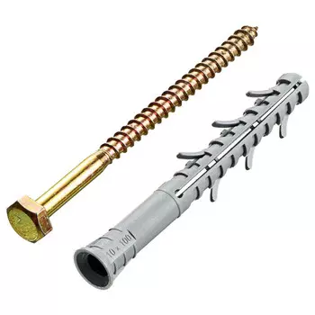 дюбель фасадный 10х100мм 6шт