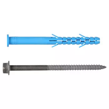 дюбель фасадный 10х100мм с шурупом ШГ 4шт