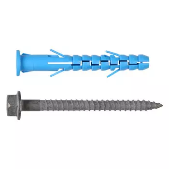 дюбель фасадный 10х80мм с шурупом ШГ 4шт