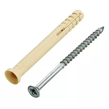 дюбель-гвоздь нейлоновый 6х60мм потайная манжета 100шт