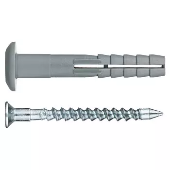дюбель-гвоздь TECH-KREP с грибовидной манжетой 6х40мм 10шт