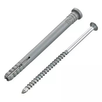 дюбель-гвоздь TECH-KREP с потайной манжетой 6х80мм 10шт