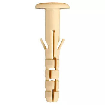 дюбель нейлоновый с широким фланцем PND-6F 6x40 мм, 100 шт