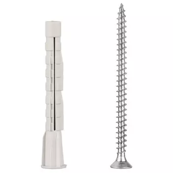 дюбель универсальный нейлоновый PDU N 6х50мм с шурупом 4х60мм 75шт