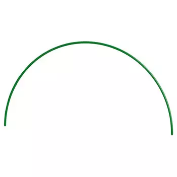 дуга парниковая 126х90см 20мм пластиковая зеленая