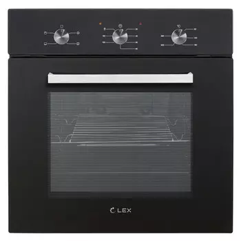 духовка электрическая LEX EDM042BL 62л 4 режима гриль черный