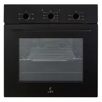 духовка электрическая LEX EDM 046 BBL 62л 4 реж. черный