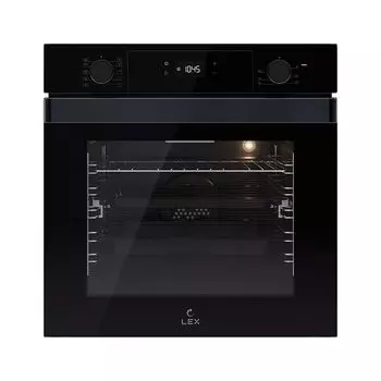 духовка электрическая LEX EDP 610 BL Wide Series 75л 10 режимов конвекция черный