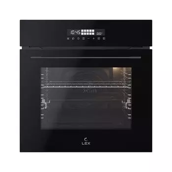 духовка электрическая LEX EDS 1000 BBL 60см 73л 8 режимов гриль/конвекция черный