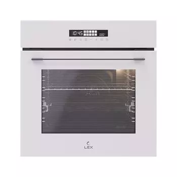 духовка электрическая LEX EDS 1000 WH 60см 73л 8 режимов гриль/конвекция белый