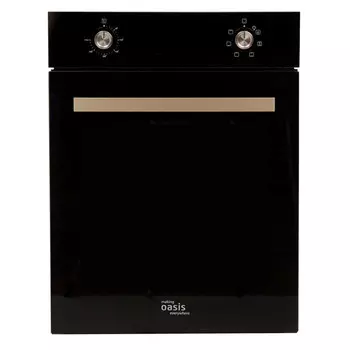 духовка электрическая OASIS D-45SD6 60см 52л 6реж. гриль/конв черный