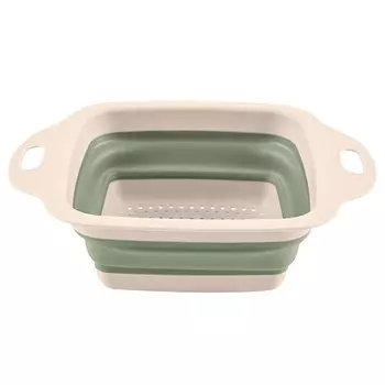 дуршлаг ATMOSPHERE 23,5см складной прямоугольный ТПР, пластик