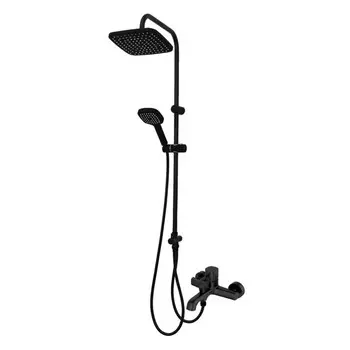 душевая система ORANGE Karl со смесителем черный