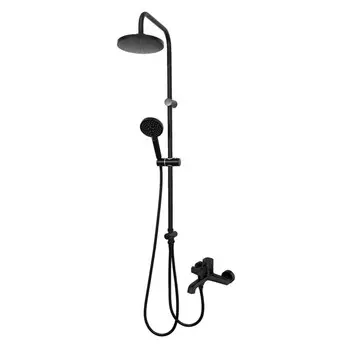 душевая система ORANGE Karl со смесителем черный
