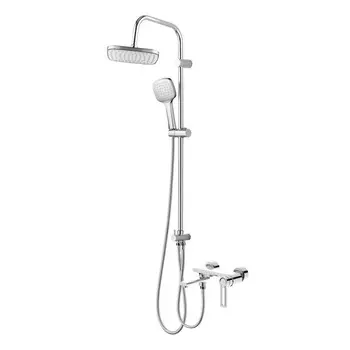 душевая система ORANGE Splito со смесителем хром