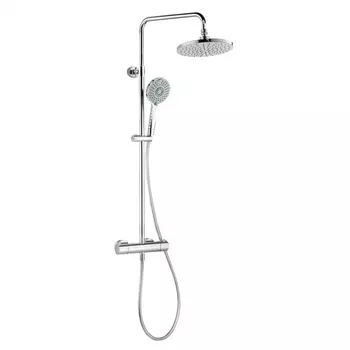 душевая система VODA Vst термостат латунь хром