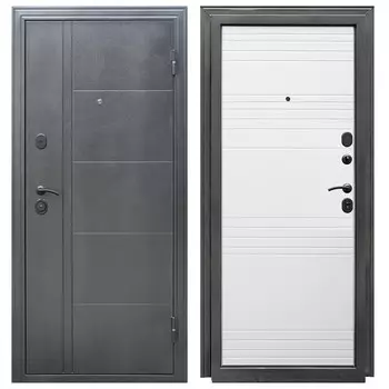 дверь Форпост Олимп софт белый 960х2050мм правая