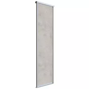 дверь-купе ELEGANT 2452х783мм бетон ЛДСП/алюминий