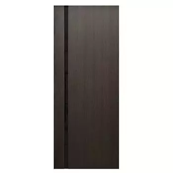 дверь межкомнатная с пластиковыми вставками Соло 700х2000 мм венге