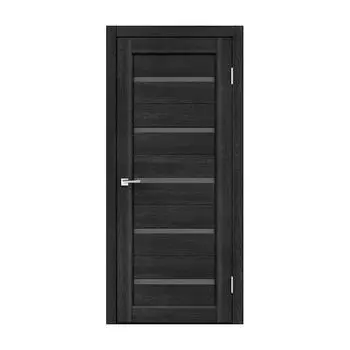 дверь межкомнатная со стеклом Velldoris Premier 11 900х2000мм секвойя темная