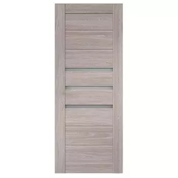 дверь межкомнатная со стеклом Velldoris Unica 700х2000 мм дуб анкор