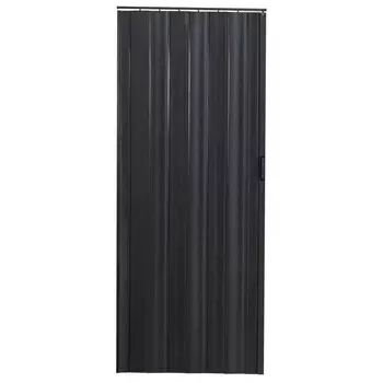 дверь складная BESTENHAUS ELLA DOOR ПВХ 2030х820х0,6мм мягкое соединение ясень черный