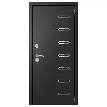 дверь входная Хит-7 чёрный шелк венге 860мм правая