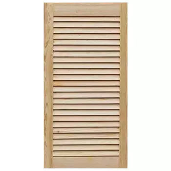 дверь жалюзийная хв/п 594х1805мм бессучковая