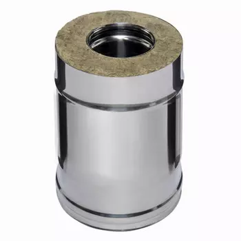 дымоход с изоляцией 0,25м Ф120х200мм AISI 430