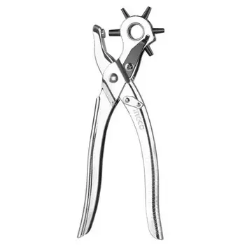 дырокол INGCO 220мм для кожи/ картона/резины/пластика