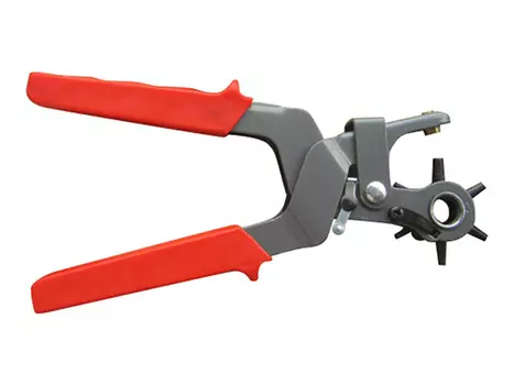 дырокол UGO LOKS 235мм для кожи 6 в 1 пластиковые ручки