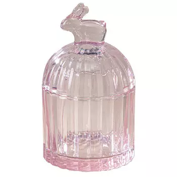 емкость для хранения LEFARD Sunny Purple 0,22л круглая стекло