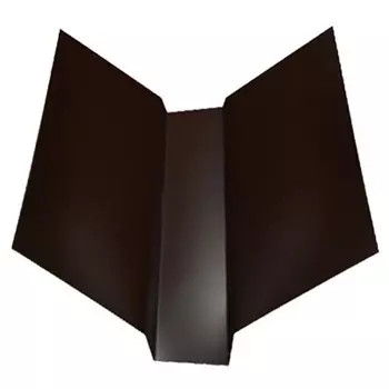 ендова внешняя 2000х170х170мм коричневая