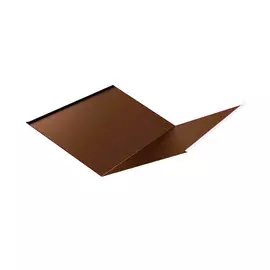 ендова внутренняя, 2000х298х298 мм, коричневая