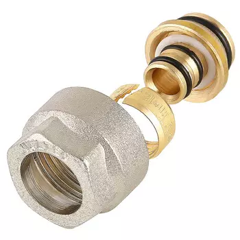 евроконус обжим VALTEC для металлопластиковой трубы 16х2,0мм х 3/4" ВР