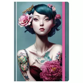 ежедневник BG Beautiful girl недатированный А5 128л