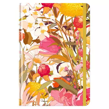 ежедневник BG Мир цветов недатированный А5 128л