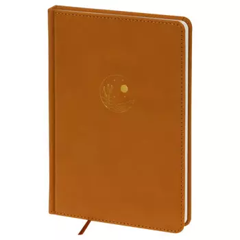 ежедневник недатир OfficeSpace Surface А5 136л кожзам