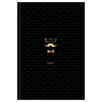 ежедневник недатированный BG Хипстер 136л А5 60 г/кв.м матовая ламинация тиснение фольгой 7бц