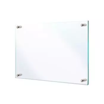 фартук для кухни стекло 90х60х0,4 см прозрачный